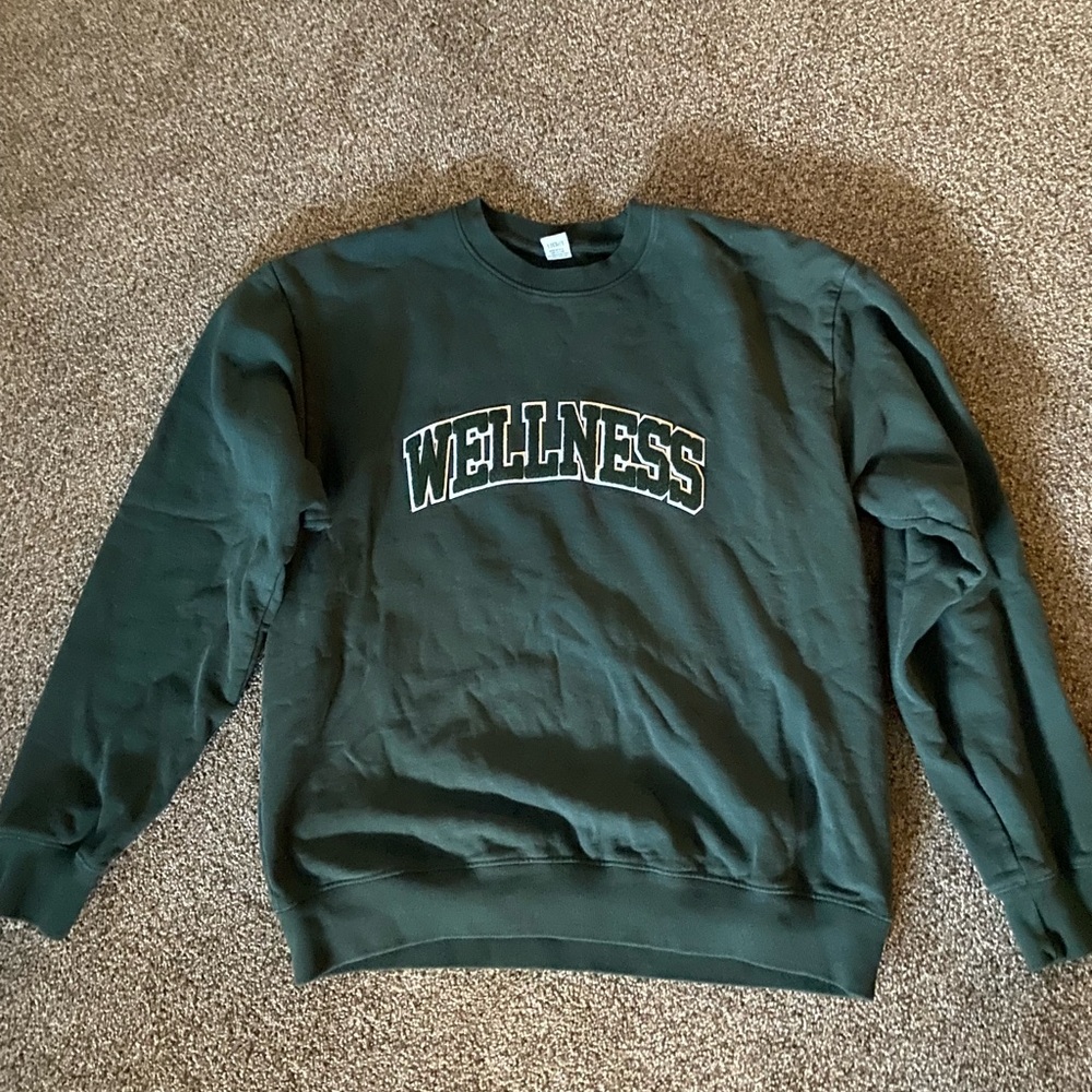 Sporty & Rich Forest Green Crewneck Sweater